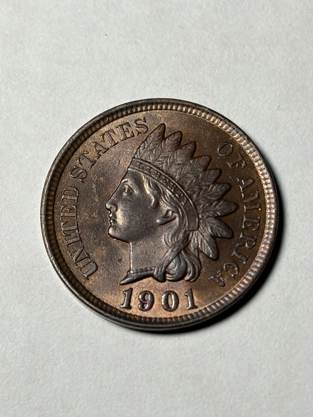 1901 Indian Head Cent Uncirculated