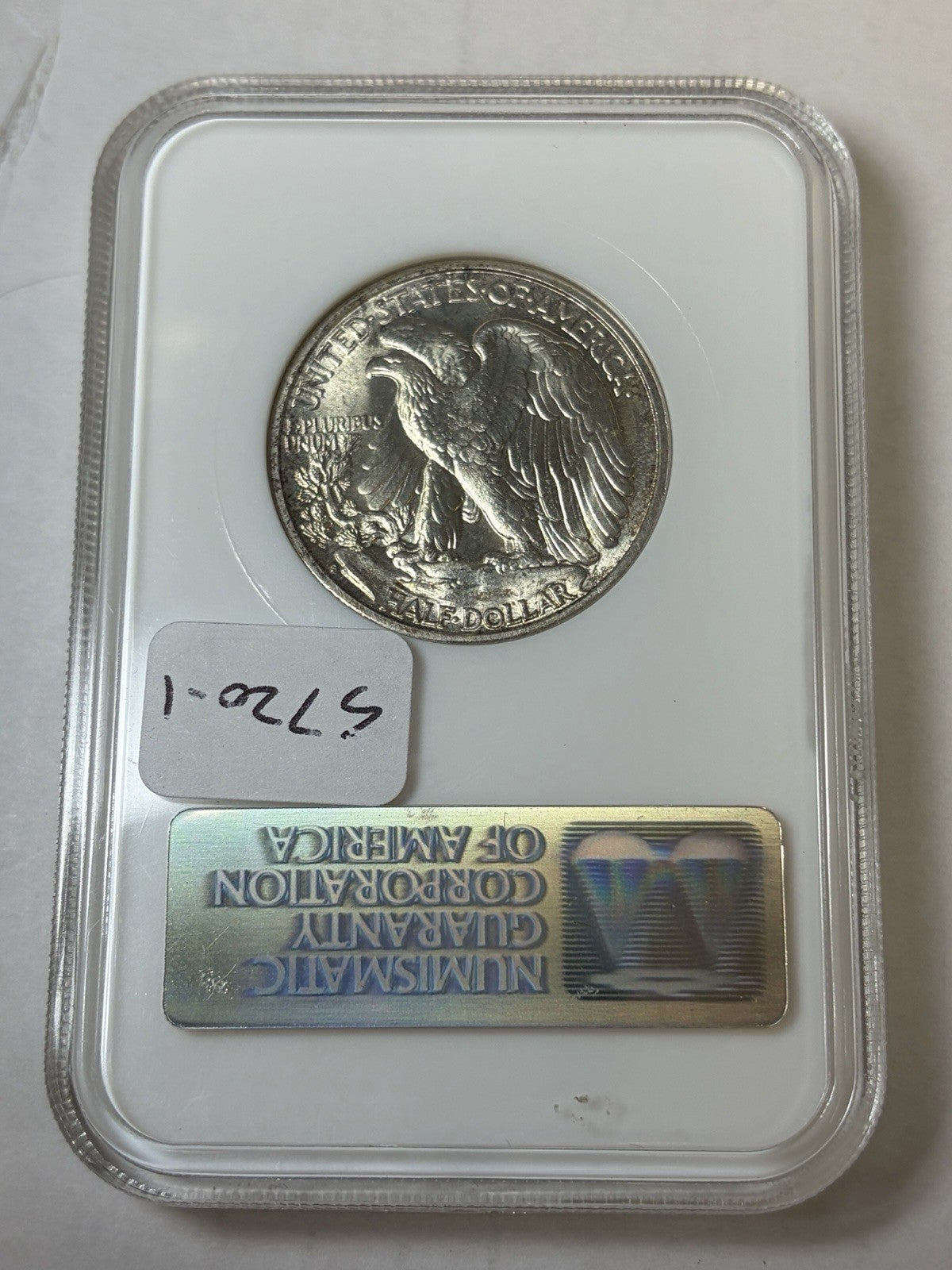 1940-S NGC MS64 CAC Walking Liberty Half Dollar Old Fatty Holder