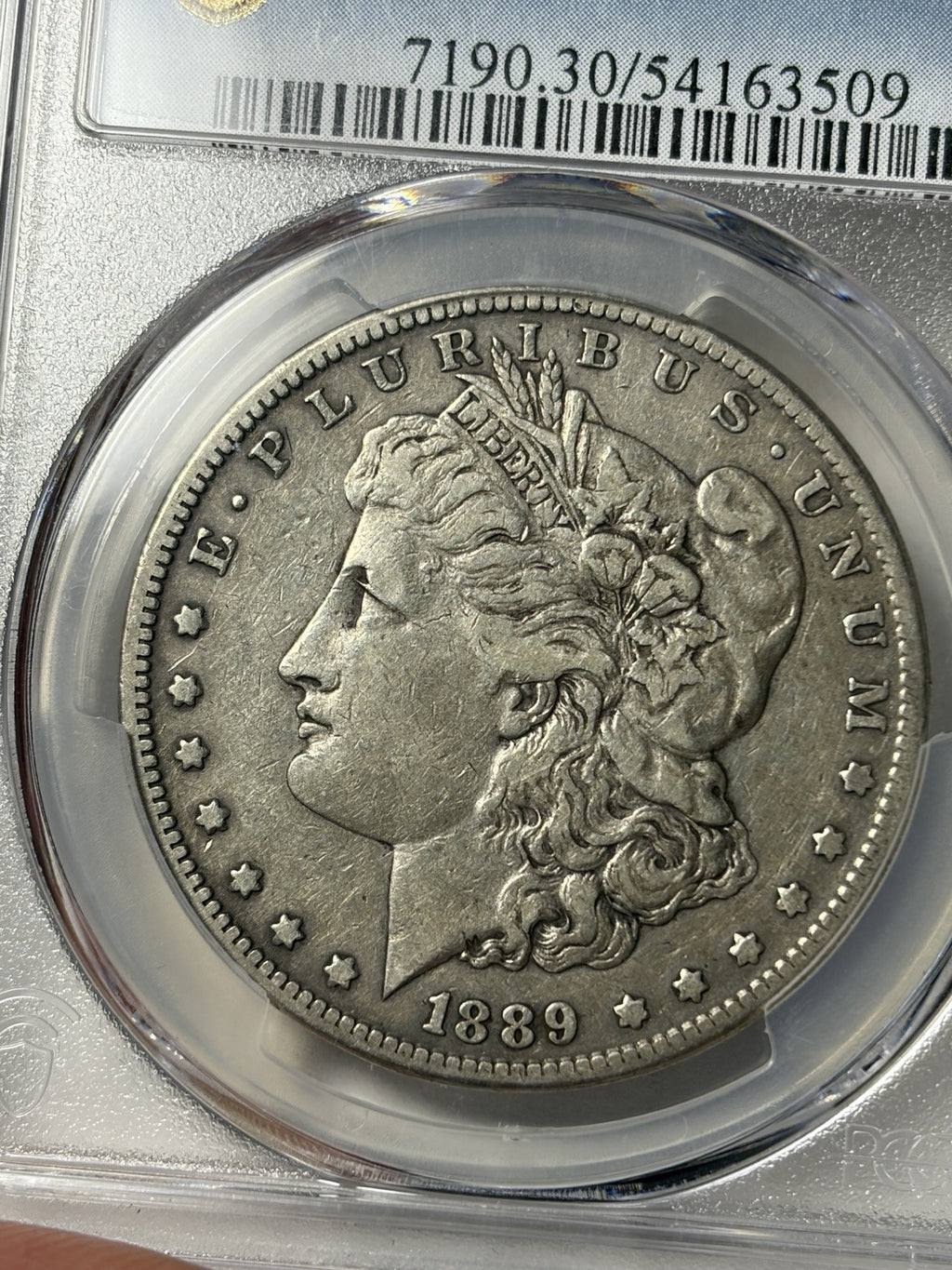 1889-CC PCGS VF30 Morgan Silver Dollar Key Date