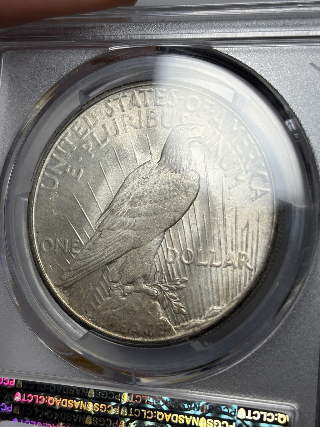 1925-S PCGS MS64 Peace Silver Dollar 
