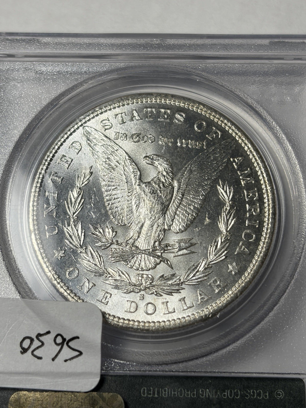 1881-S PCGS MS65 Morgan Silver Dollar OGH