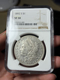 1892-S NGC VF30 Morgan Silver Dollar