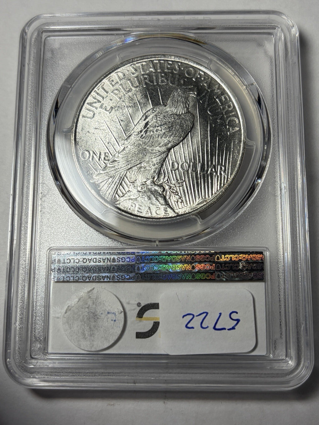 1922-S PCGS MS64 Peace Silver Dollar