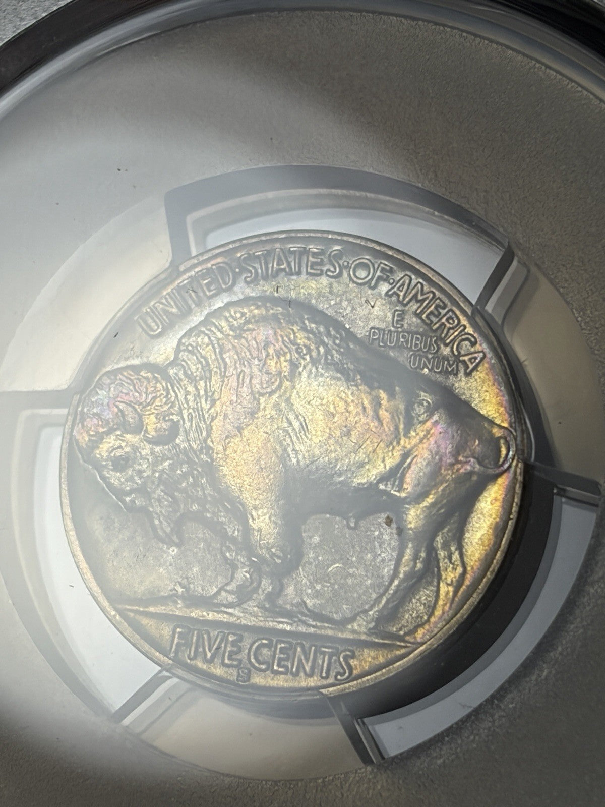 1931-S PCGS MS66+ CAC Buffalo Nickel Toned