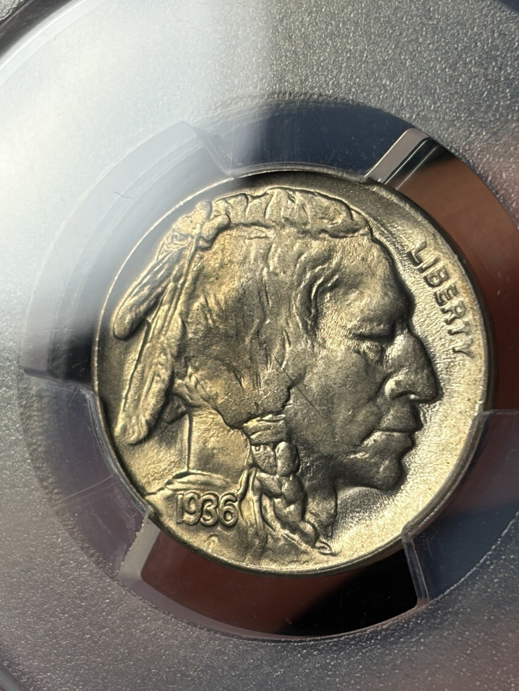 1936-D PCGS MS64 Buffalo Nickel