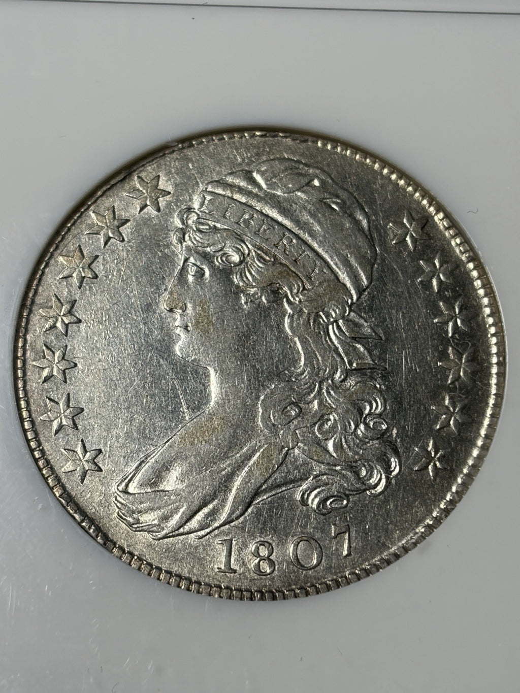 1807 NGC XF45 Capped Bust Half Dollar