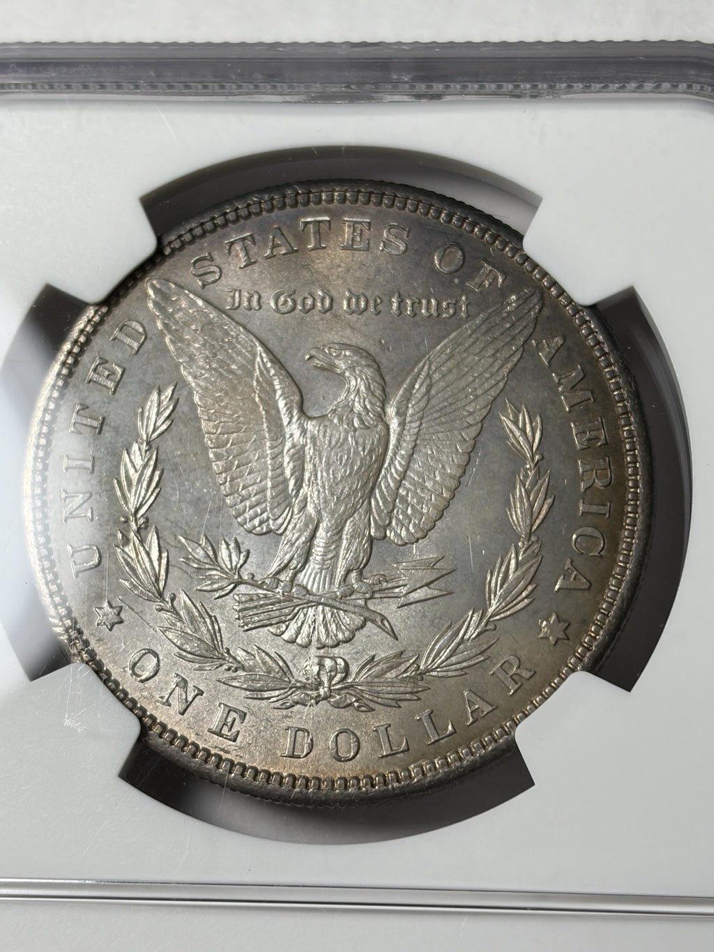 1899 NGC MS64 CAC Morgan Silver Dollar Toned