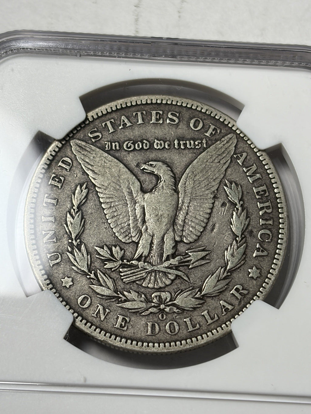 1895-O NGC F12 Morgan Silver Dollar
