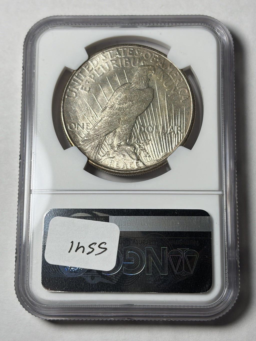 1922-S NGC MS64 Peace Silver Dollar