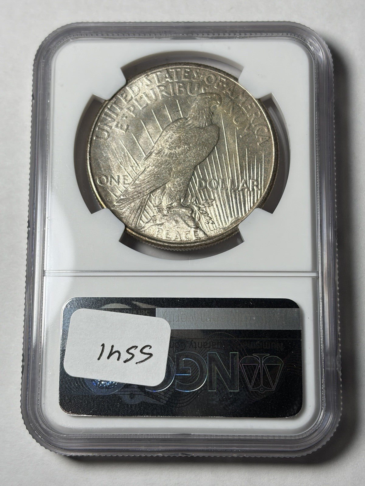 1922-S NGC MS64 Peace Silver Dollar