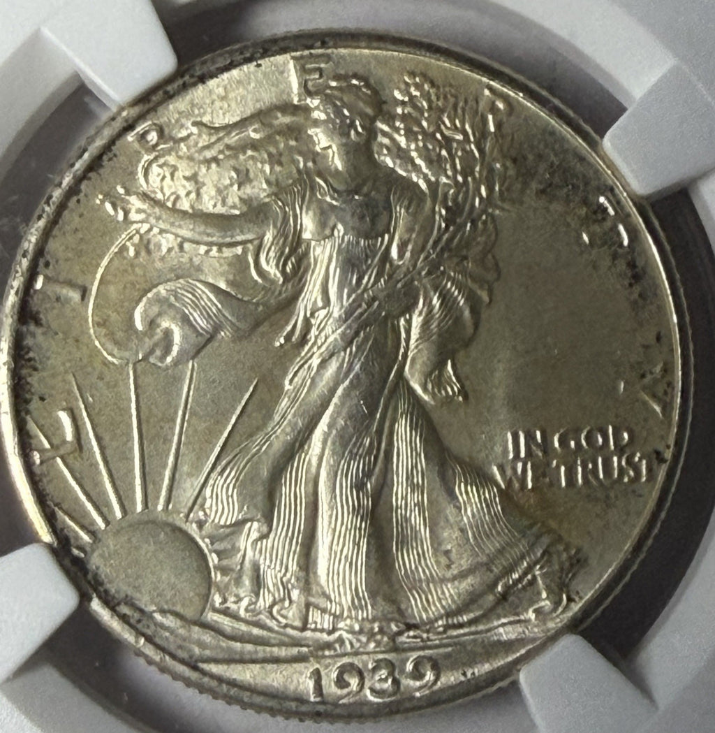 1939 NGC MS67 Walking Liberty Half Dollar
