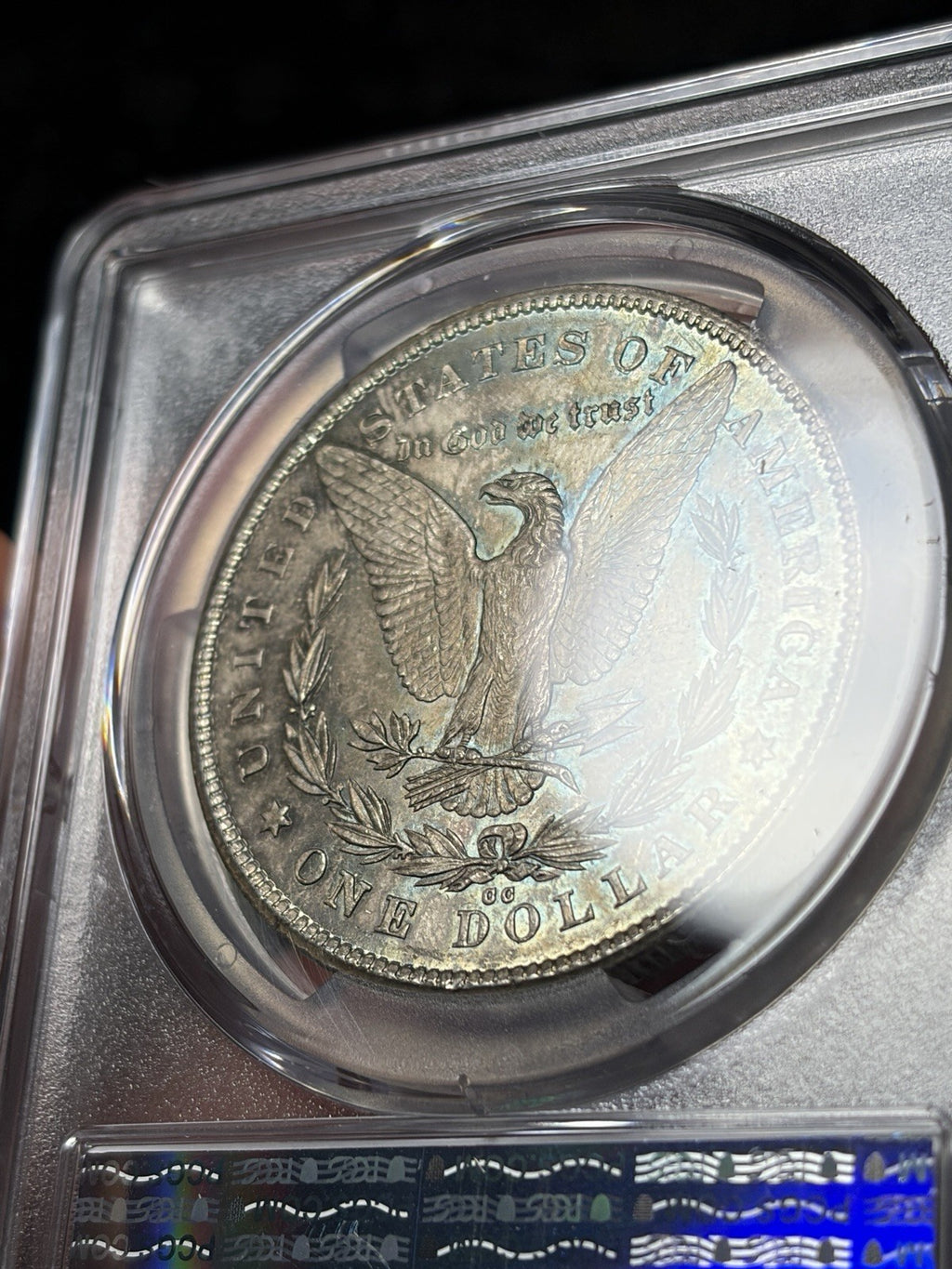 1878-CC PCGS MS64 Morgan Silver Dollar Toned Original