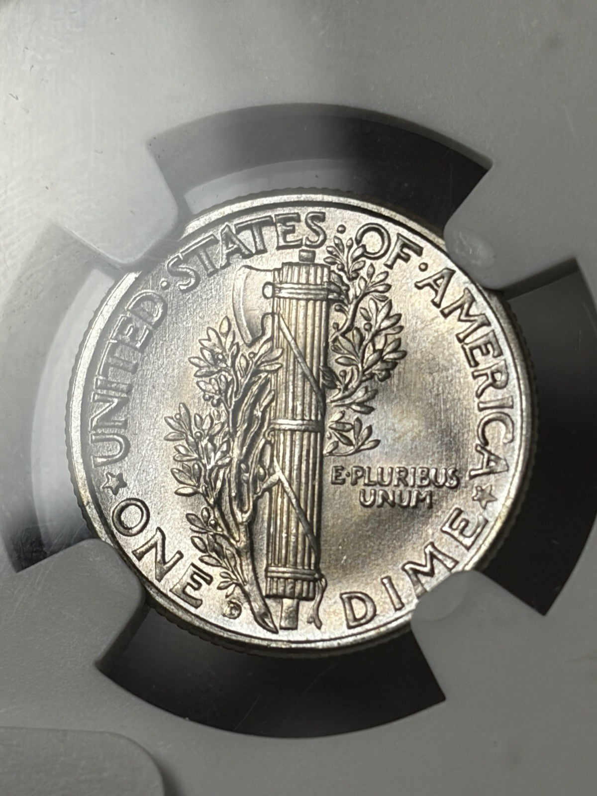 1943-D NGC MS68 FB Mercury Dime