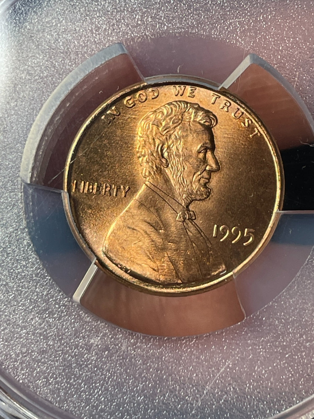 1995 PCGS MS68 RD CAC Lincoln Memorial Cent Doubled Die Obverse