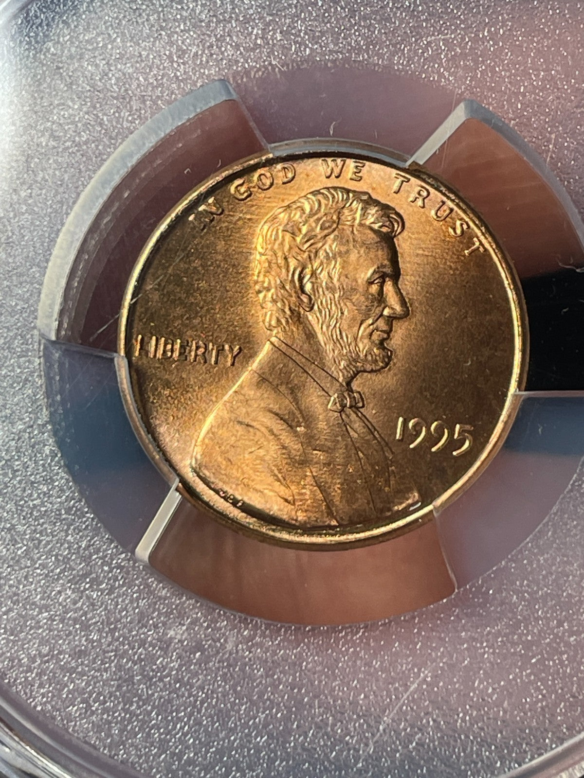 1995 PCGS MS68 RD CAC Lincoln Memorial Cent Doubled Die Obverse