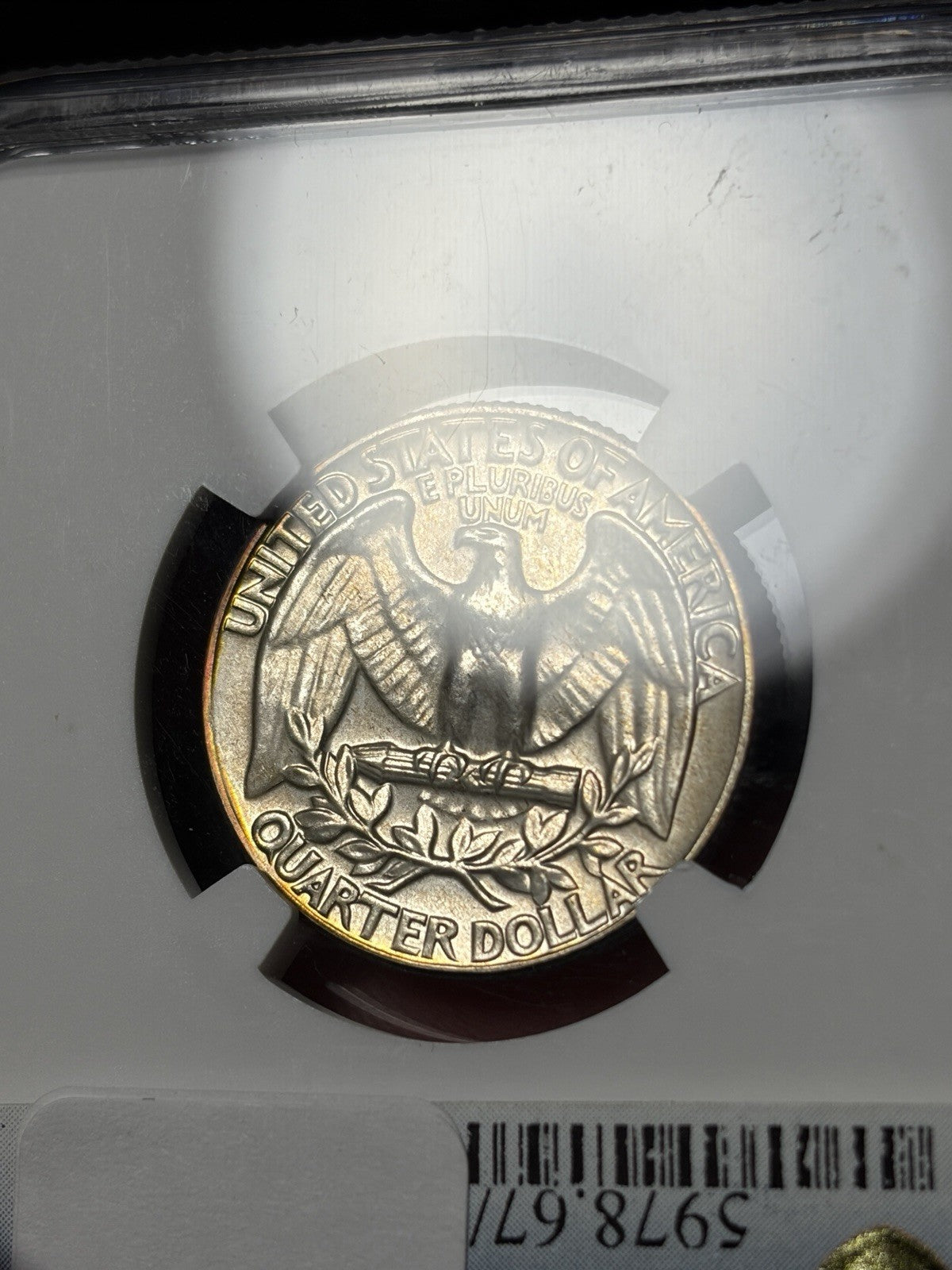1939 NGC PF64 GOLD CAC Washington Quarter Toned , Ex. PCGS PR67!