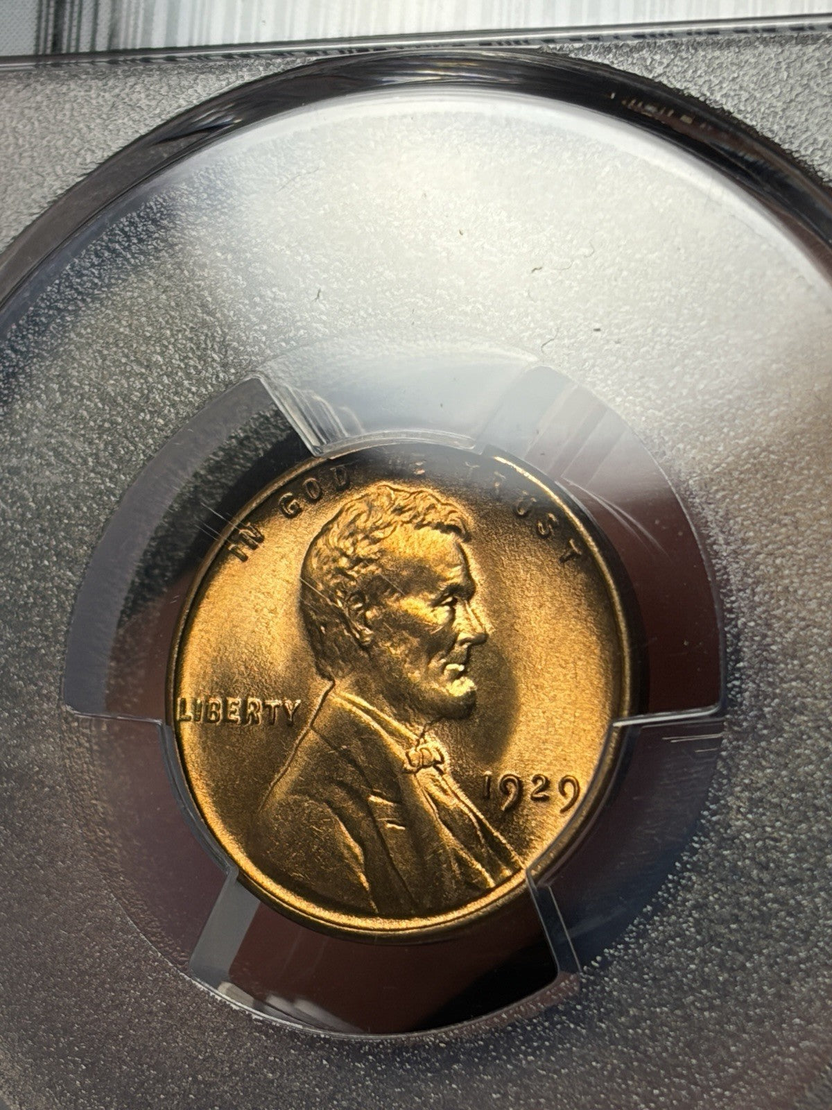 1929 PCGS MS67 RD Lincoln Wheat Cent Registry Grade