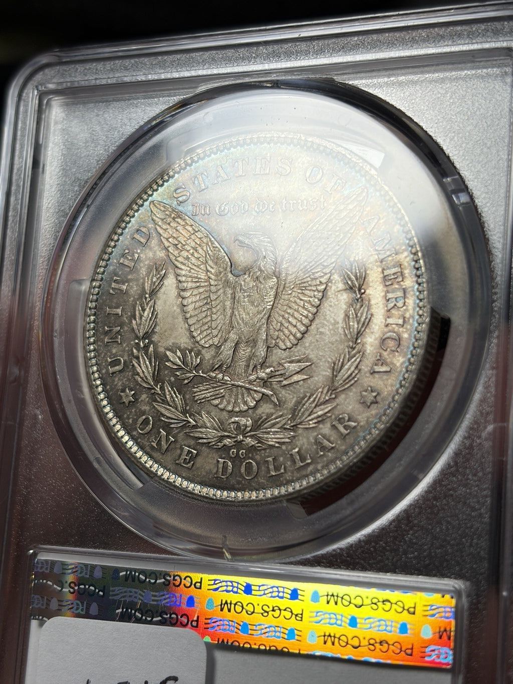 1878-CC PCGS MS64 Morgan Silver Dollar Toned Original