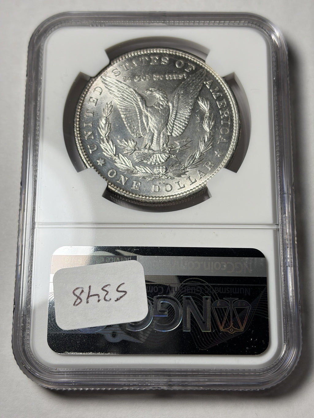 1890-CC NGC Unc Details Morgan Silver Dollar