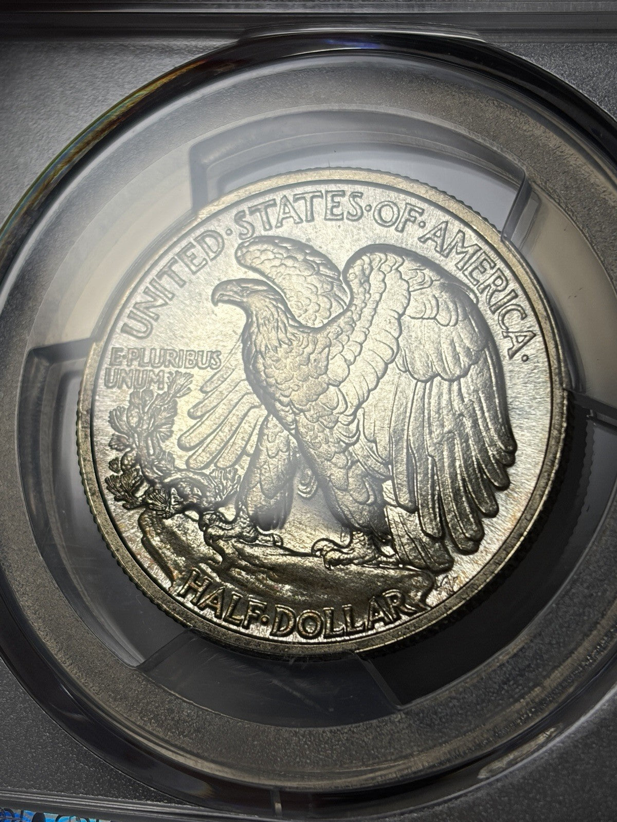 1940 PCGS PR66 Walking Liberty Half Dollar Toned