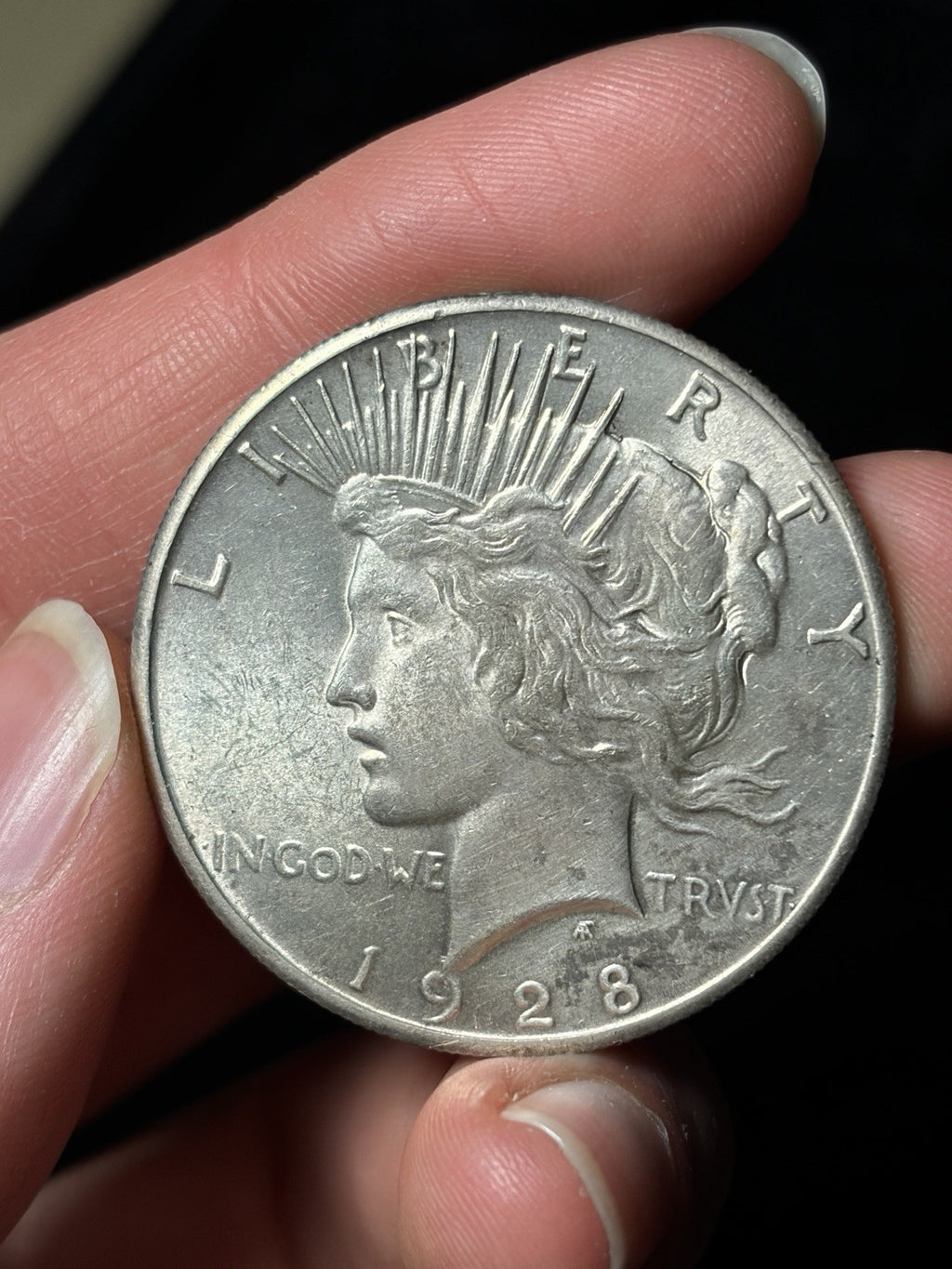 1928 Peace Silver Dollar