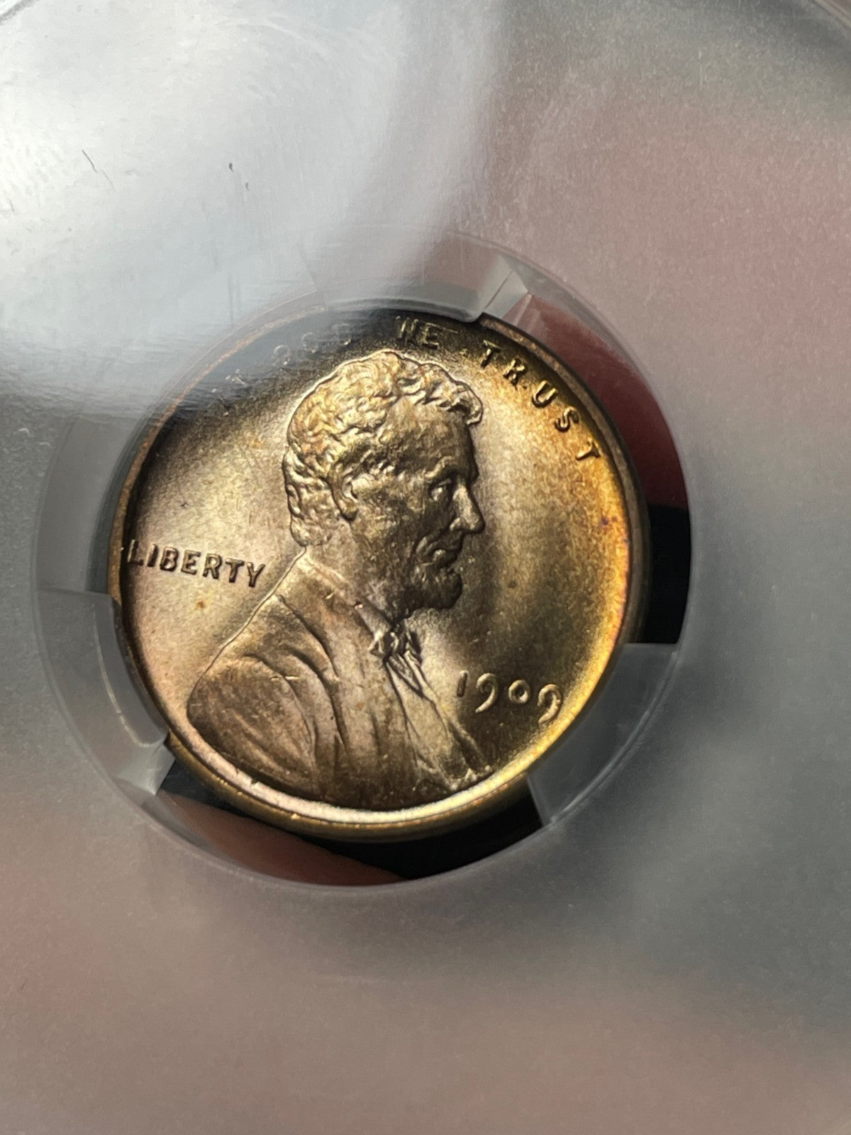 1909 VDB CACG MS66 RD Lincoln Wheat Cent Nice Coin