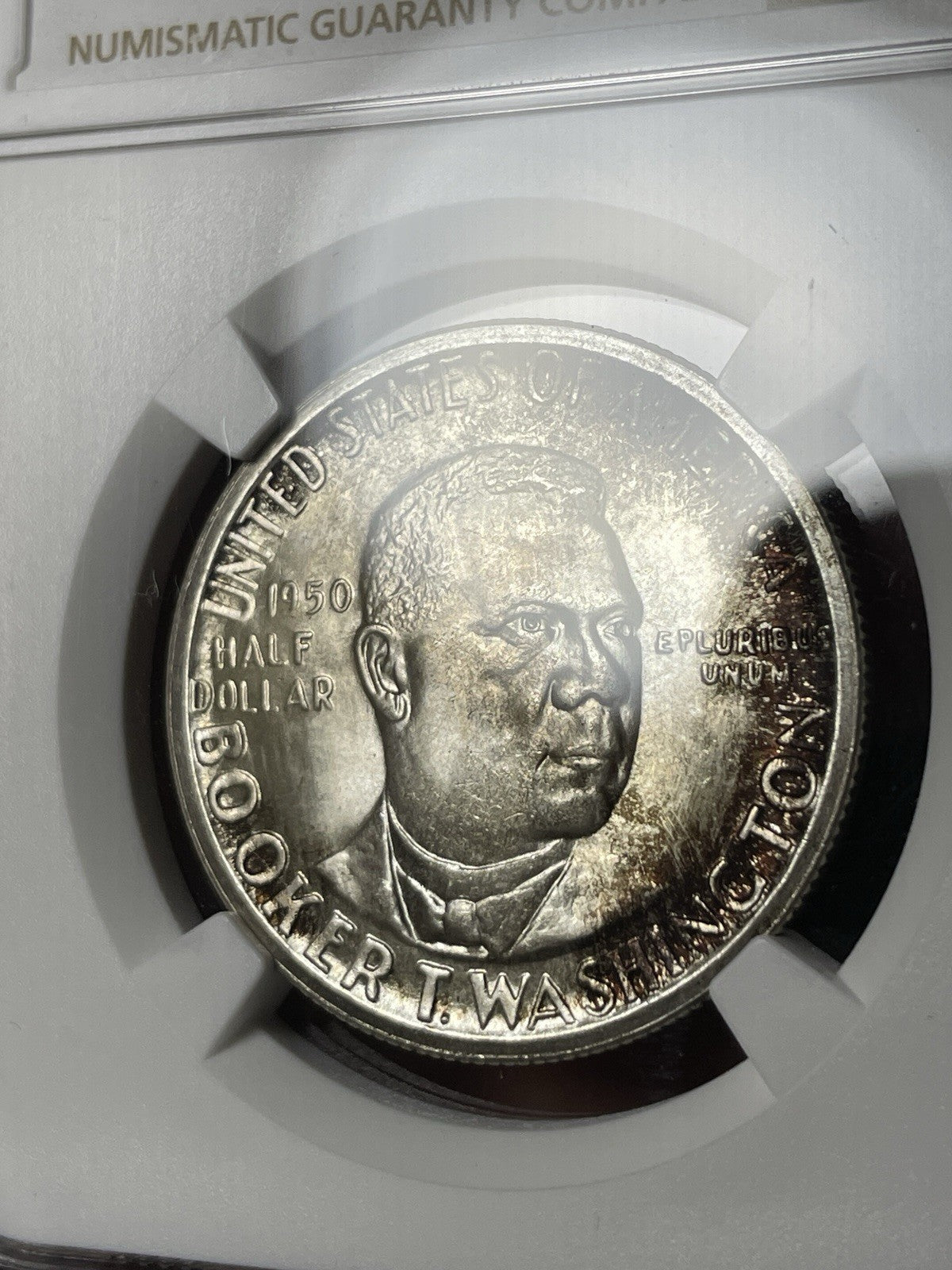 1950-S NGC MS67 Booker T Washington BTW Commemorative Half Dollar
