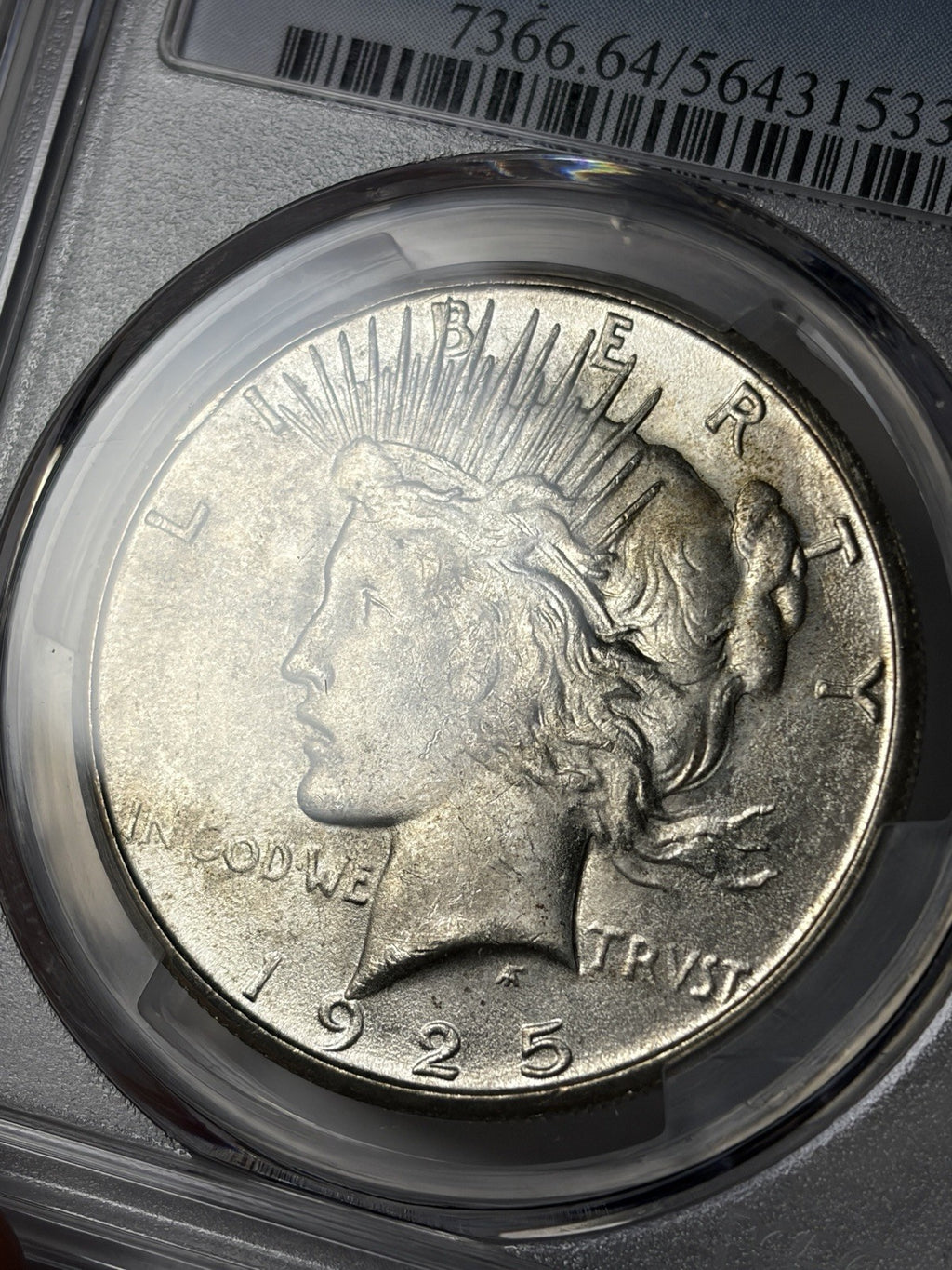 1925-S PCGS MS64 Peace Silver Dollar