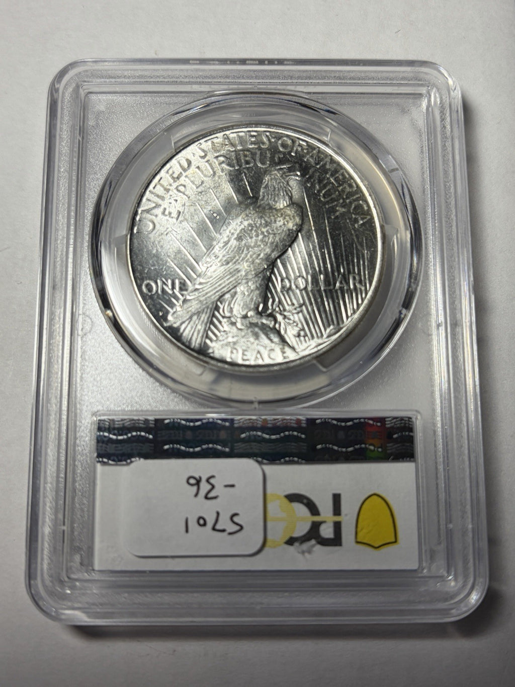 1923-D PCGS MS62 Peace Silver Dollar