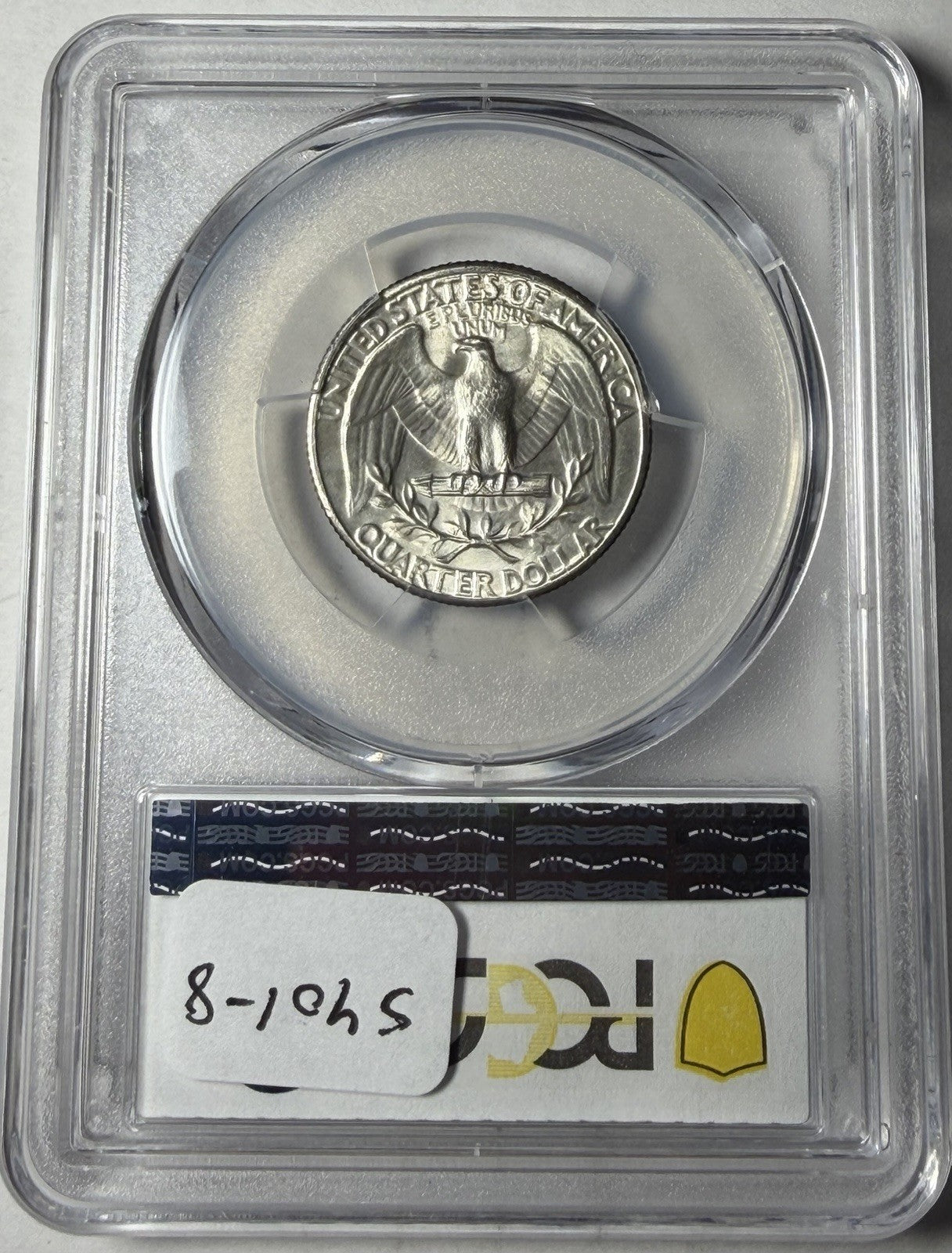 1934 PCGS MS65 Washington Quarter Medium Motto