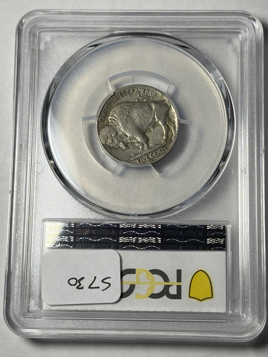1913-D PCGS VF30 Type 2 Buffalo Nickel