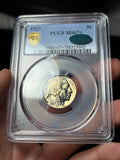 1937 PCGS MS67+ CAC Buffalo Nickel Toned Nice!