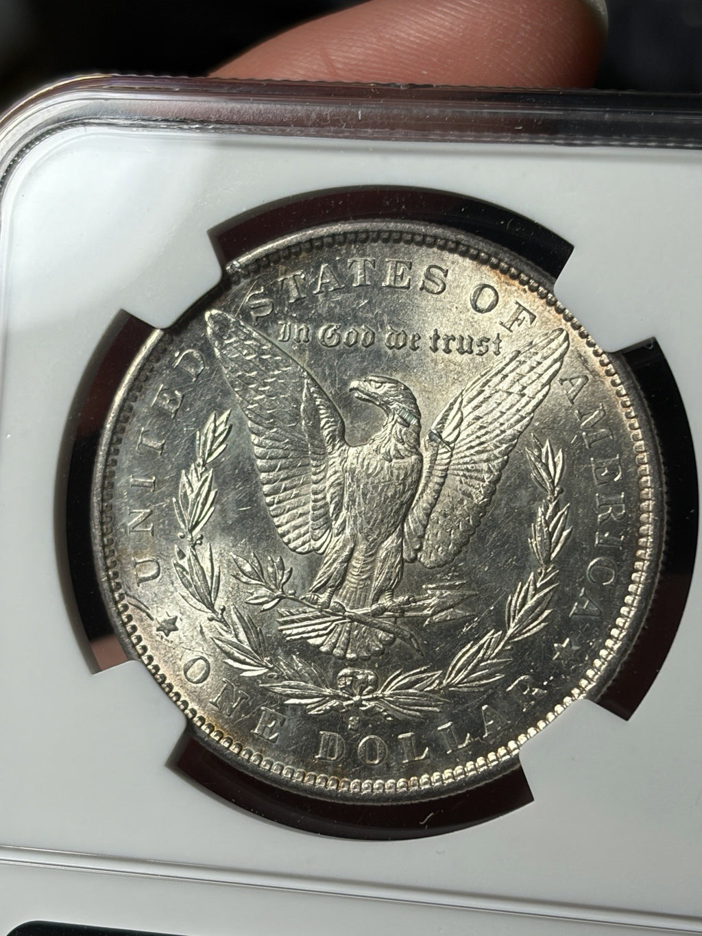 1891-S NGC MS61 Morgan Silver Dollar Tougher Date