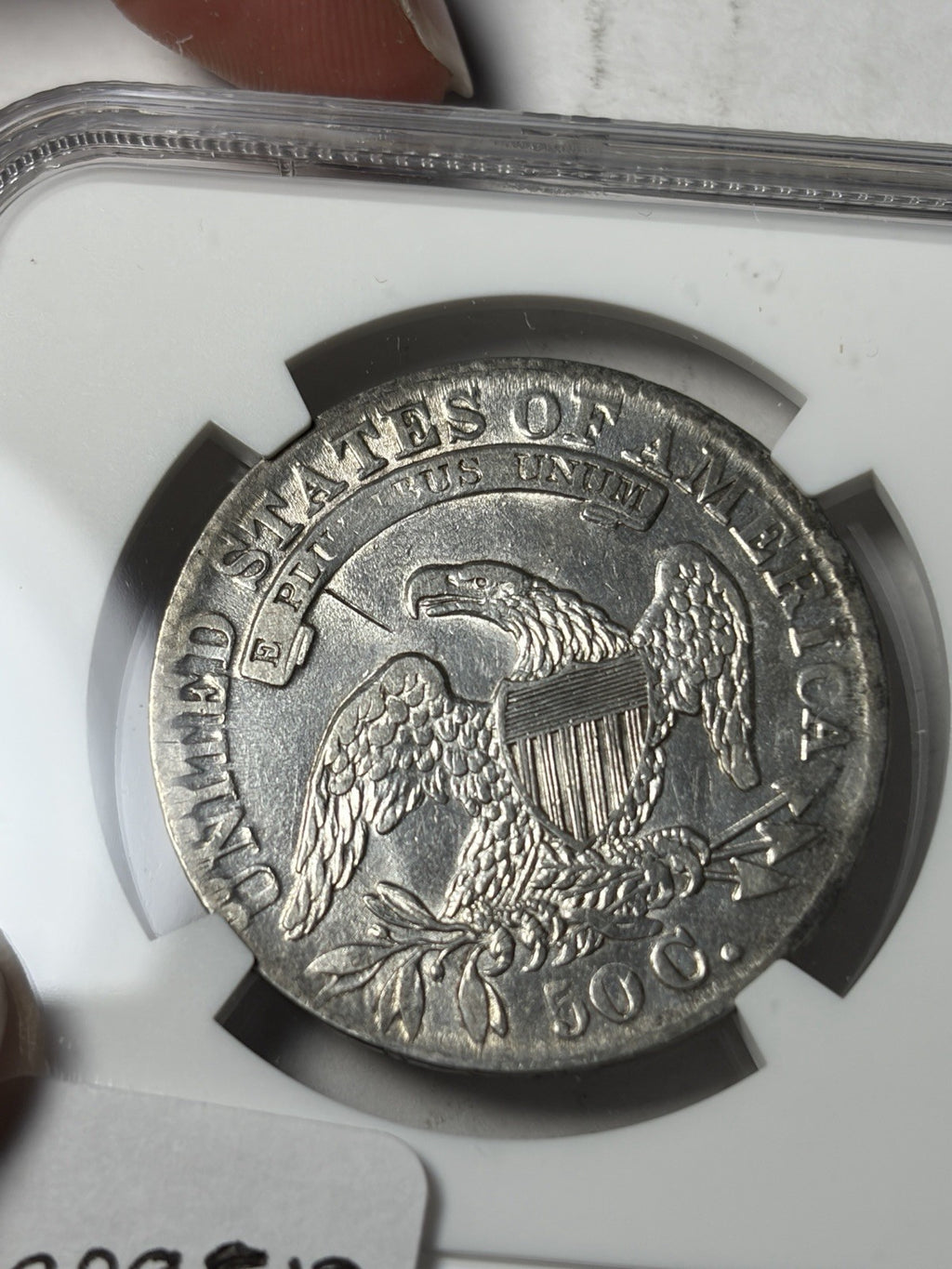 1833 NGC XF Details Capped Bust Half Dollar Lustrous