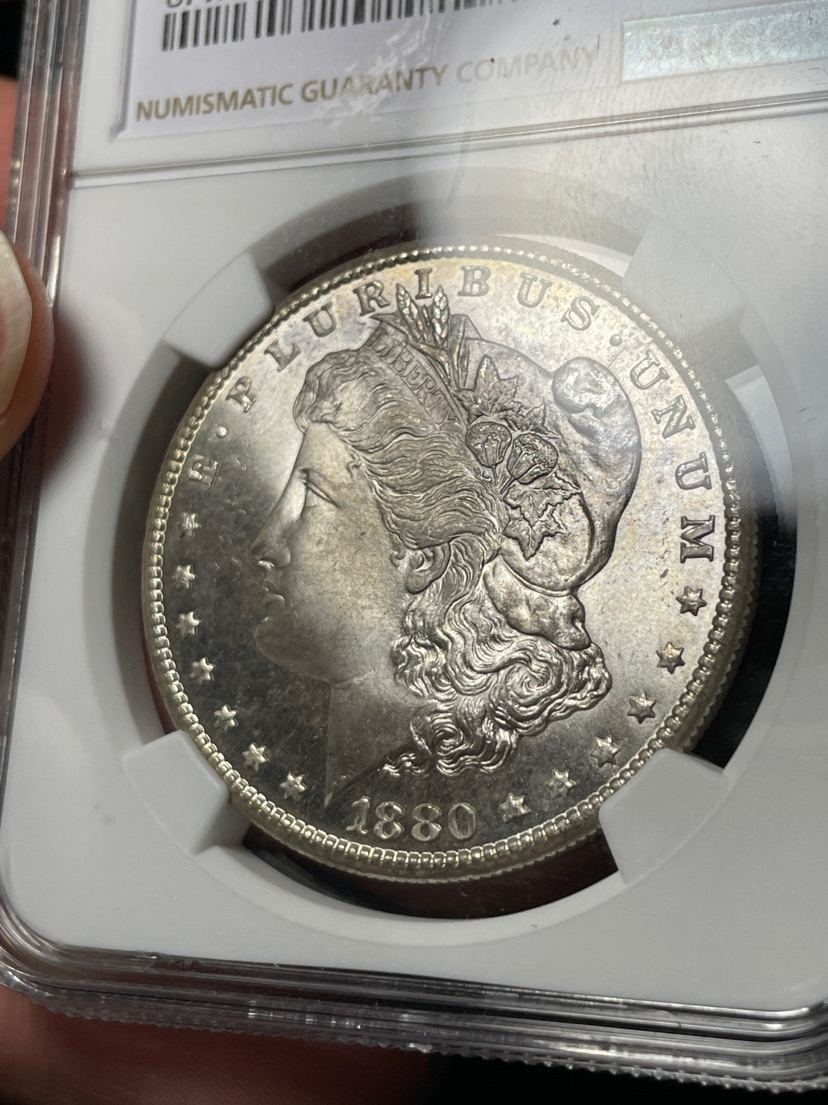 1880-S NGC MS67 Morgan Silver Dollar Superb Gem BU