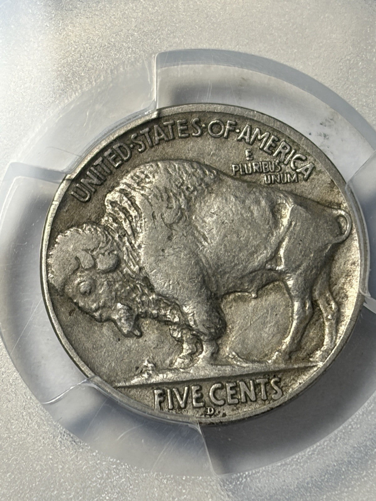 1913-D PCGS VF30 Type 2 Buffalo Nickel