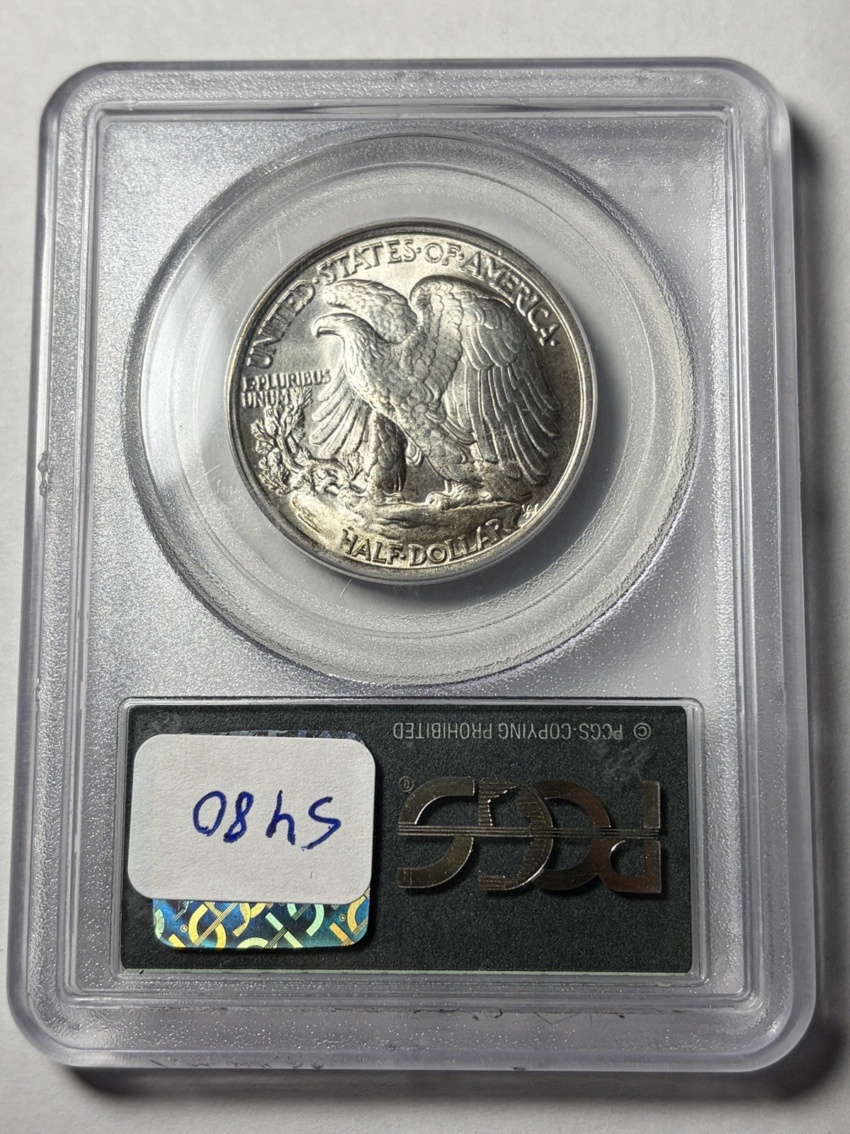 1936 PCGS MS64 CAC Walking Liberty Half Dollar Old Green Holder