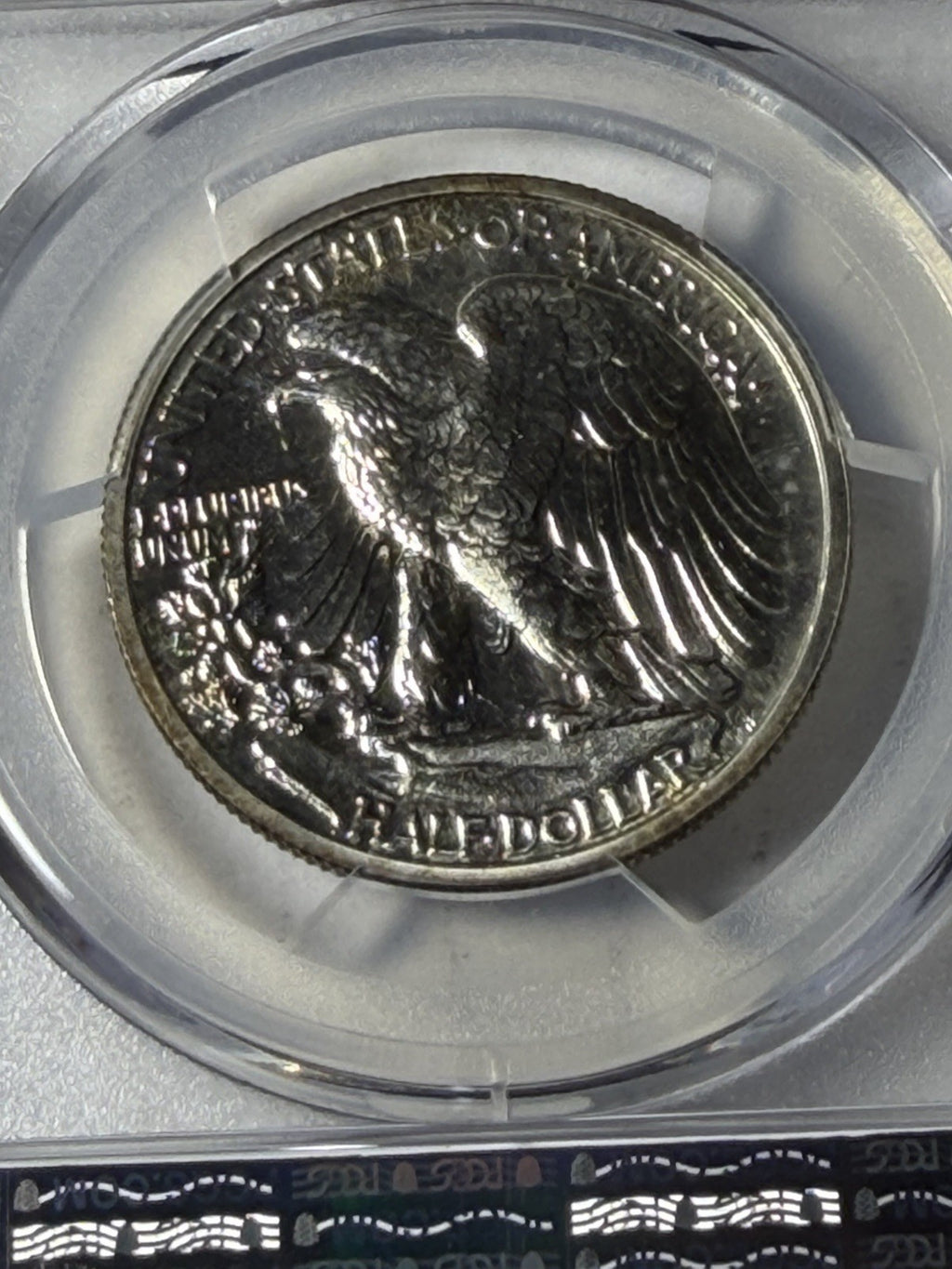 1941 PCGS PR65 Walking Liberty Dollar Toned