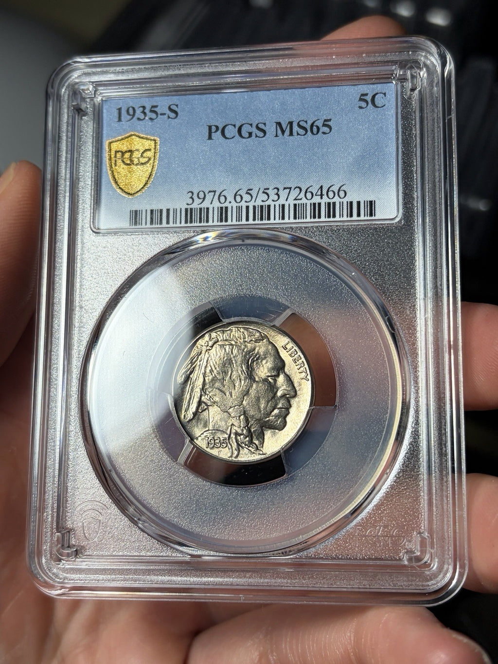 1935-S PCGS MS65 Buffalo Nickel