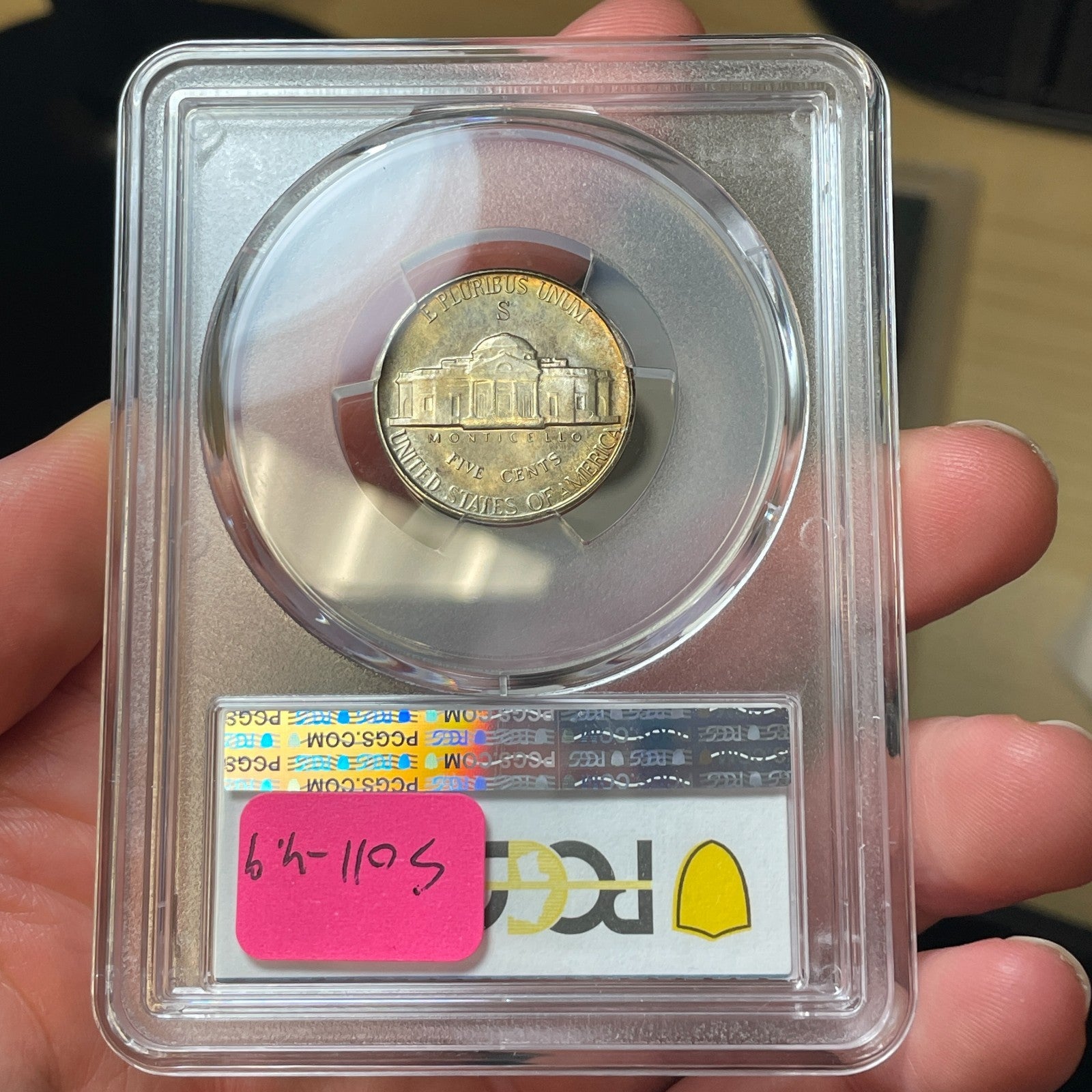 1945-S PCGS MS66+ Jefferson War Nickel - Semi-PL Ultra Rare Crazy Die Polish
