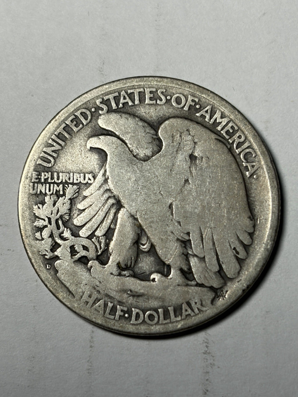 1921-D Walking Liberty Half Dollar Details