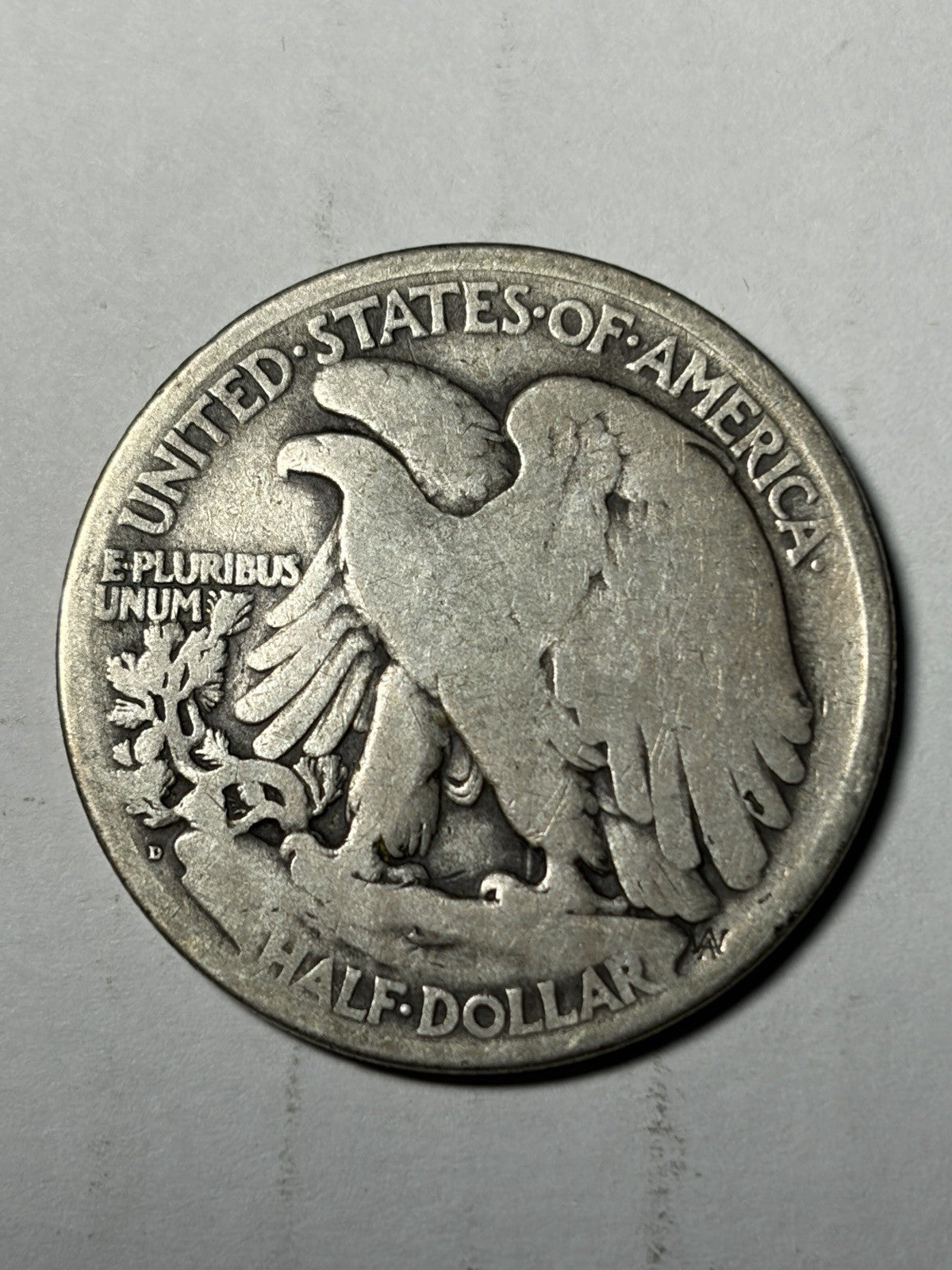 1921-D Walking Liberty Half Dollar Details