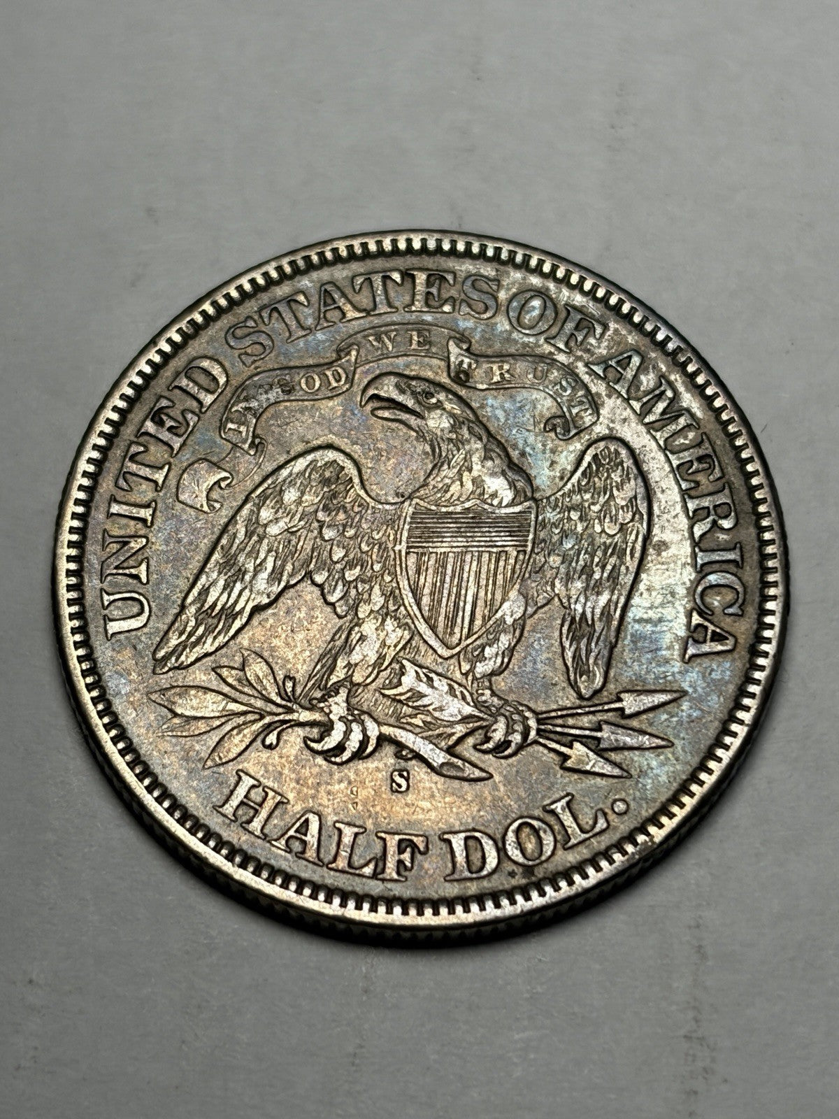 1876-S Seated Liberty Half Dollar Details