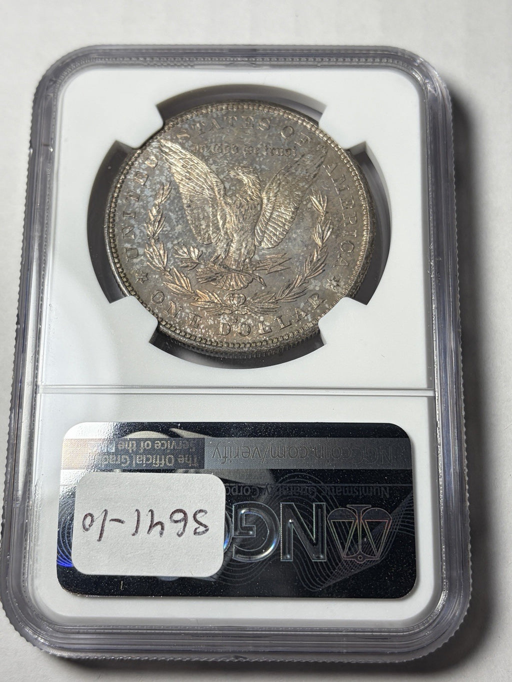 1879-S NGC MS65 Morgan Silver Dollar Toned