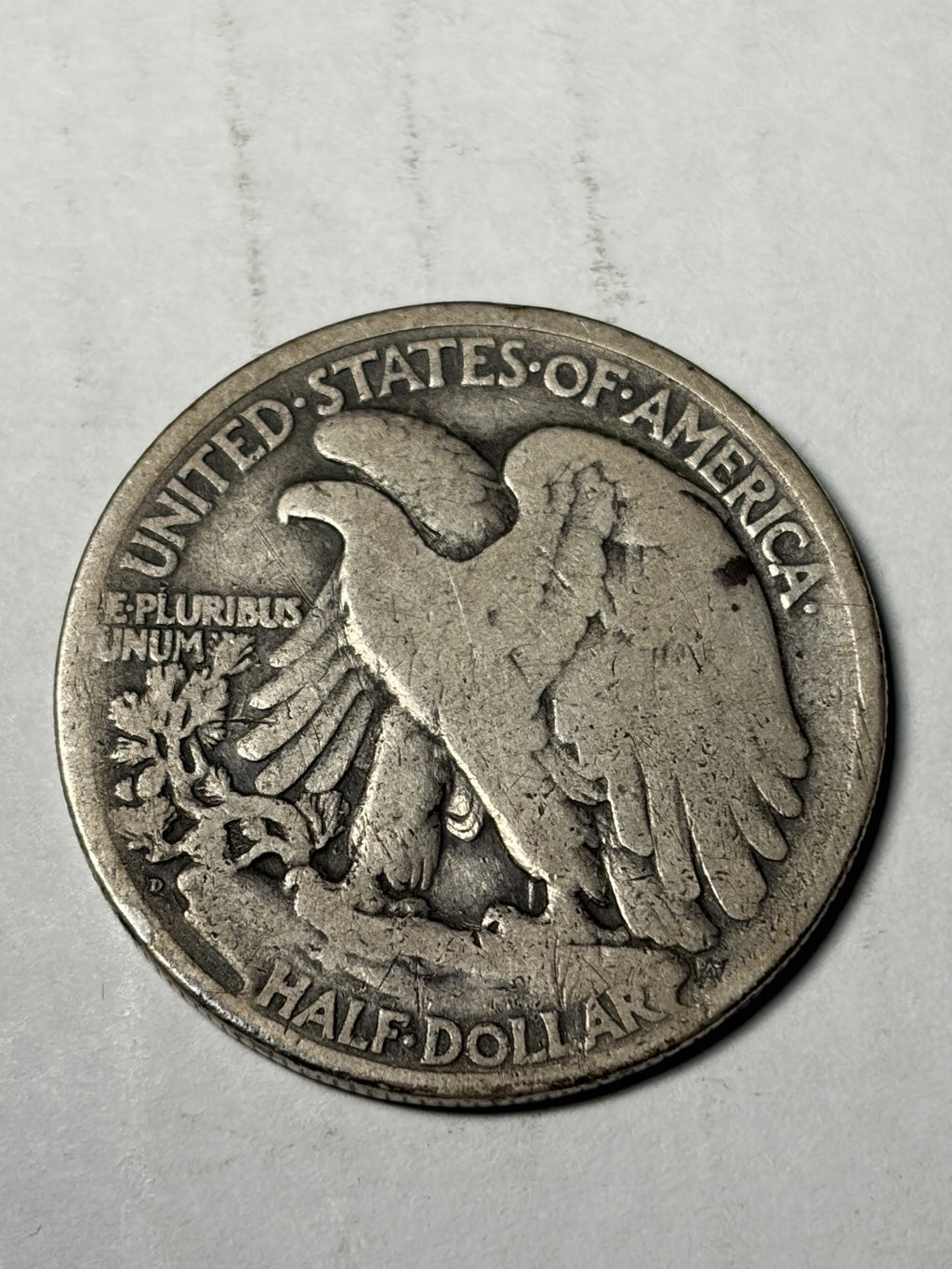 1921-D Walking Liberty Half Dollar