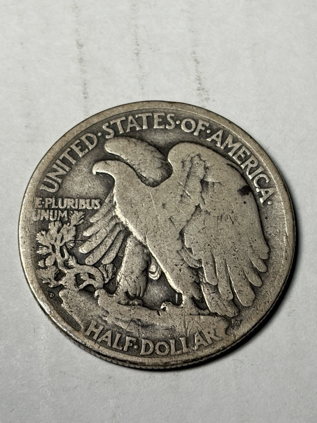 1921-D Walking Liberty Half Dollar
