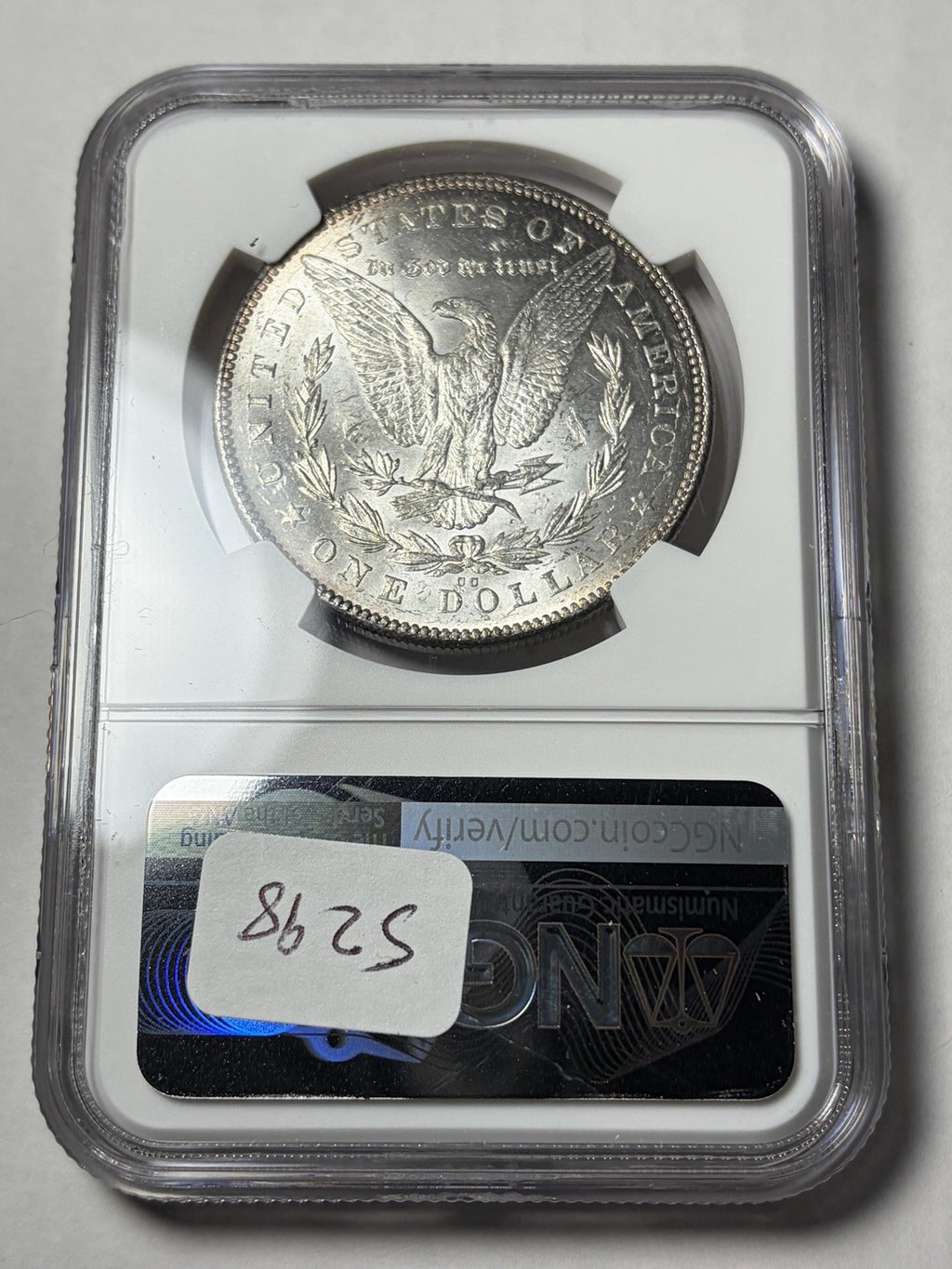 1878-CC NGC MS62 Morgan Silver Dollar
