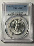 1943-S PCGS MS66 Walking Liberty Half Dollar