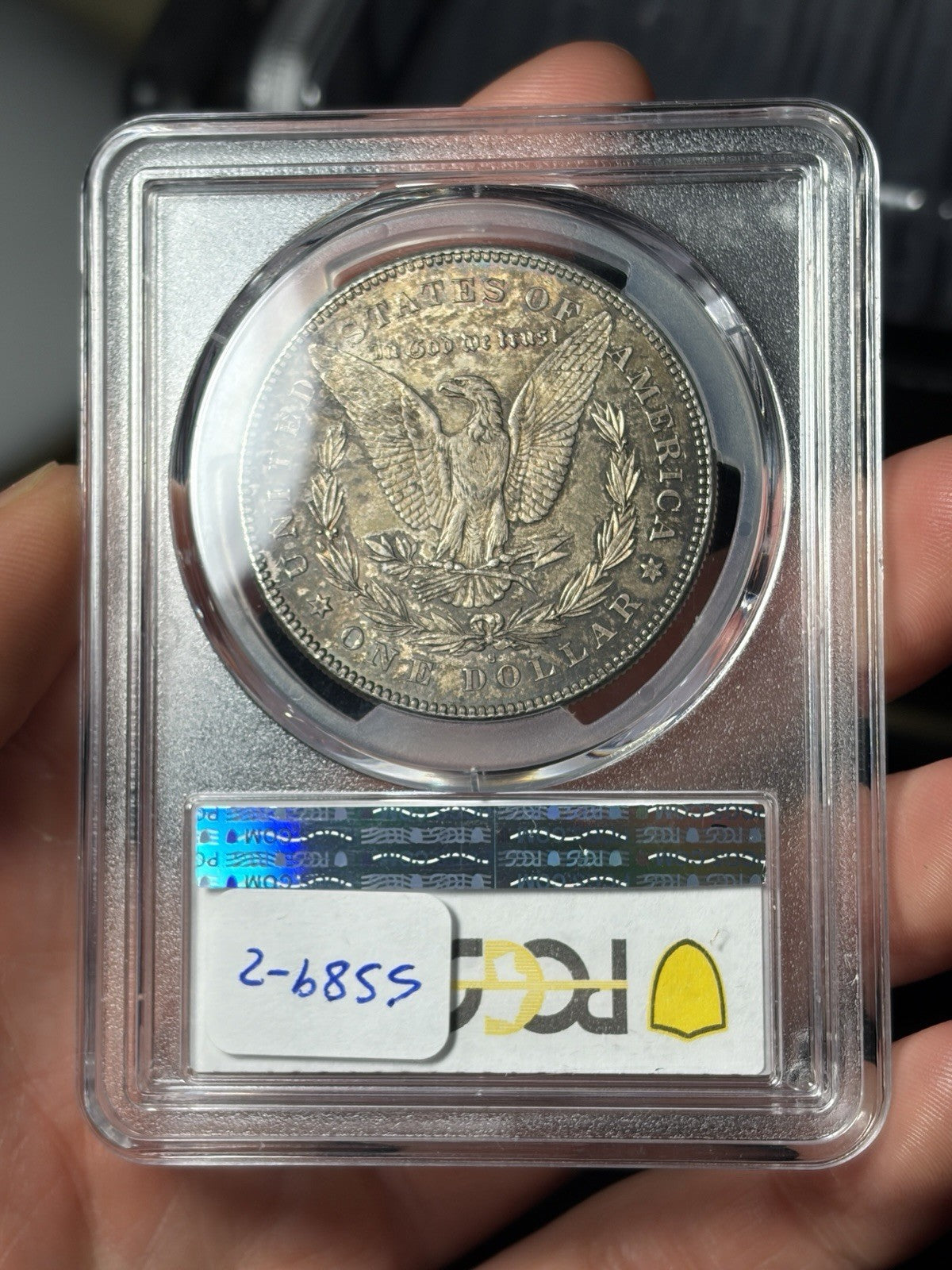 1878-S PCGS MS64 Morgan Silver Dollar Toned