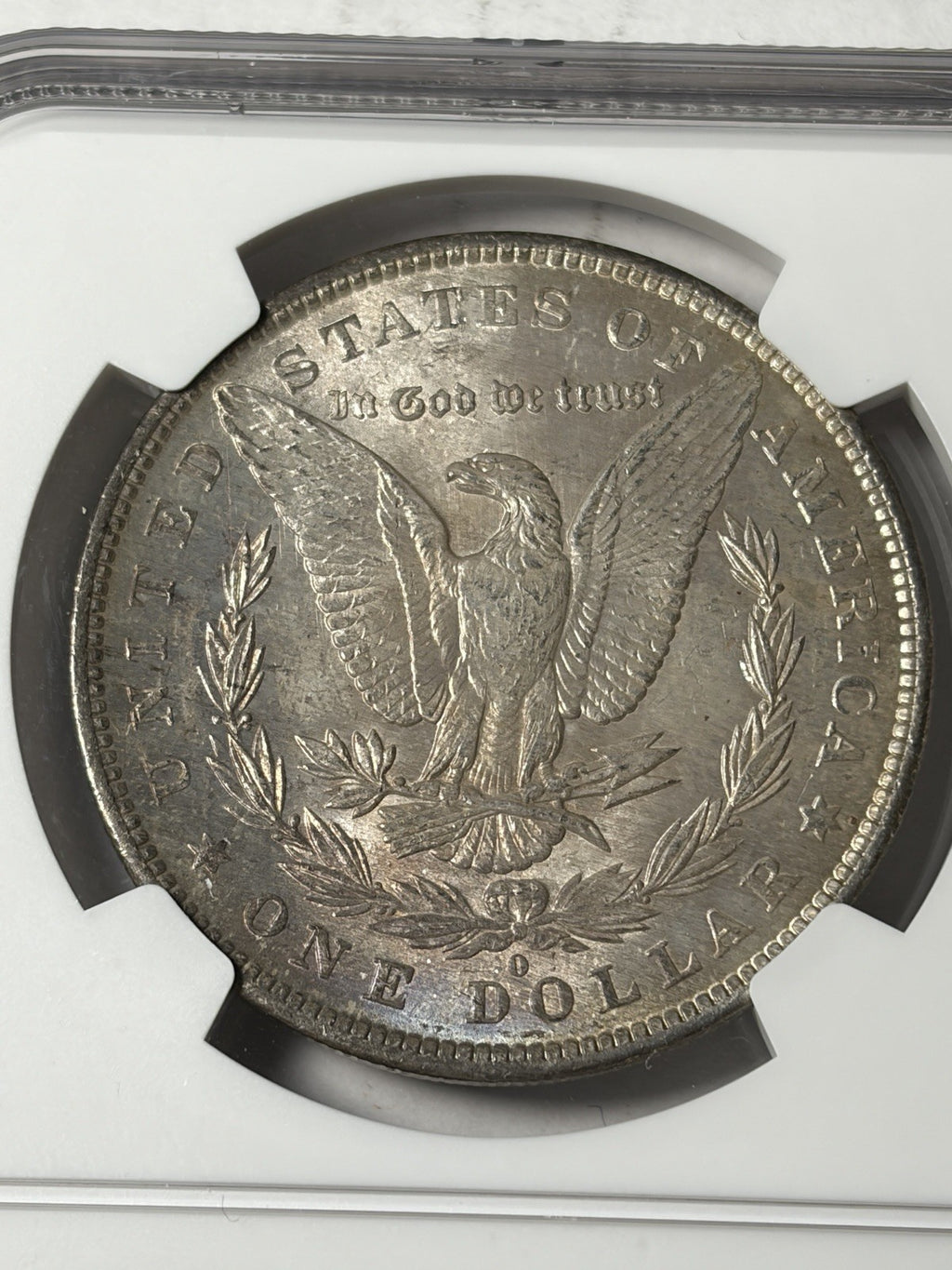 1883-O NGC MS64 Morgan Silver Dollar Toned